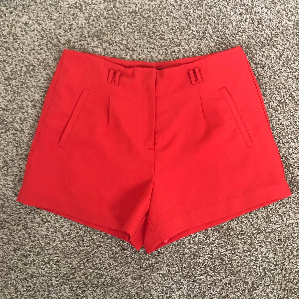 High waisted shorts
